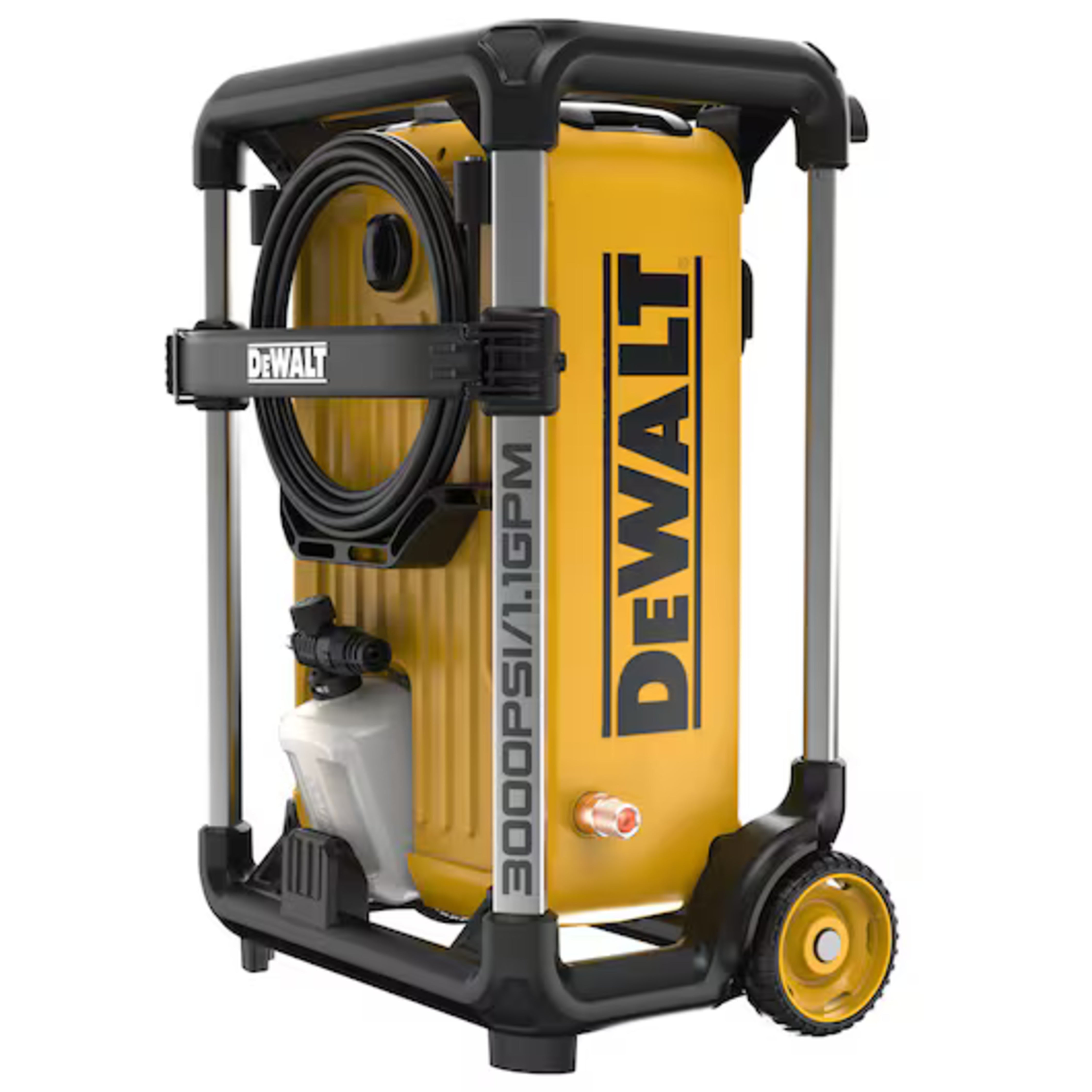 DWPW3000 3000 MAX PSI* 1.1 GPM** 15 AMP BRUSHLESS JOBSITE ELECTRIC COLD WATER PRESSURE WASHER